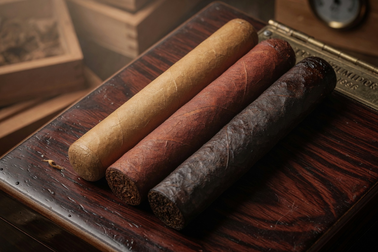 不同包叶（Wrapper）对发酵与陈化表现的影响